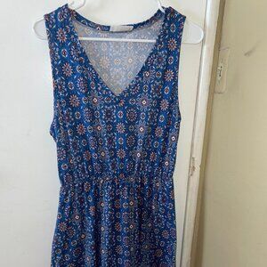 Blue Midi Dress